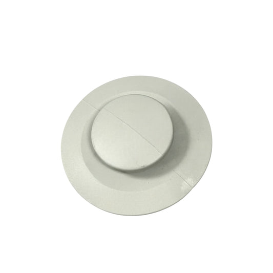 Z2816 - plastknopp - ljusgrå