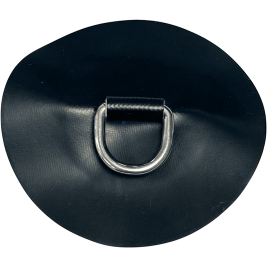 Z2331 - D-ring 25 mm rund, svart NEOPREN Hypalon material