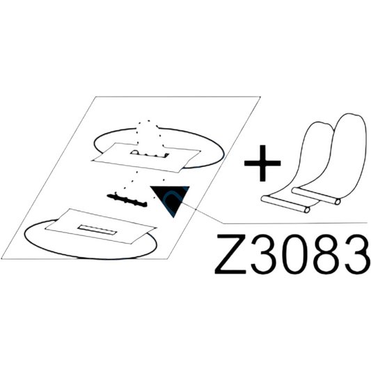 Z3083 - fäste för sittbänk, äldre Cadet modeller