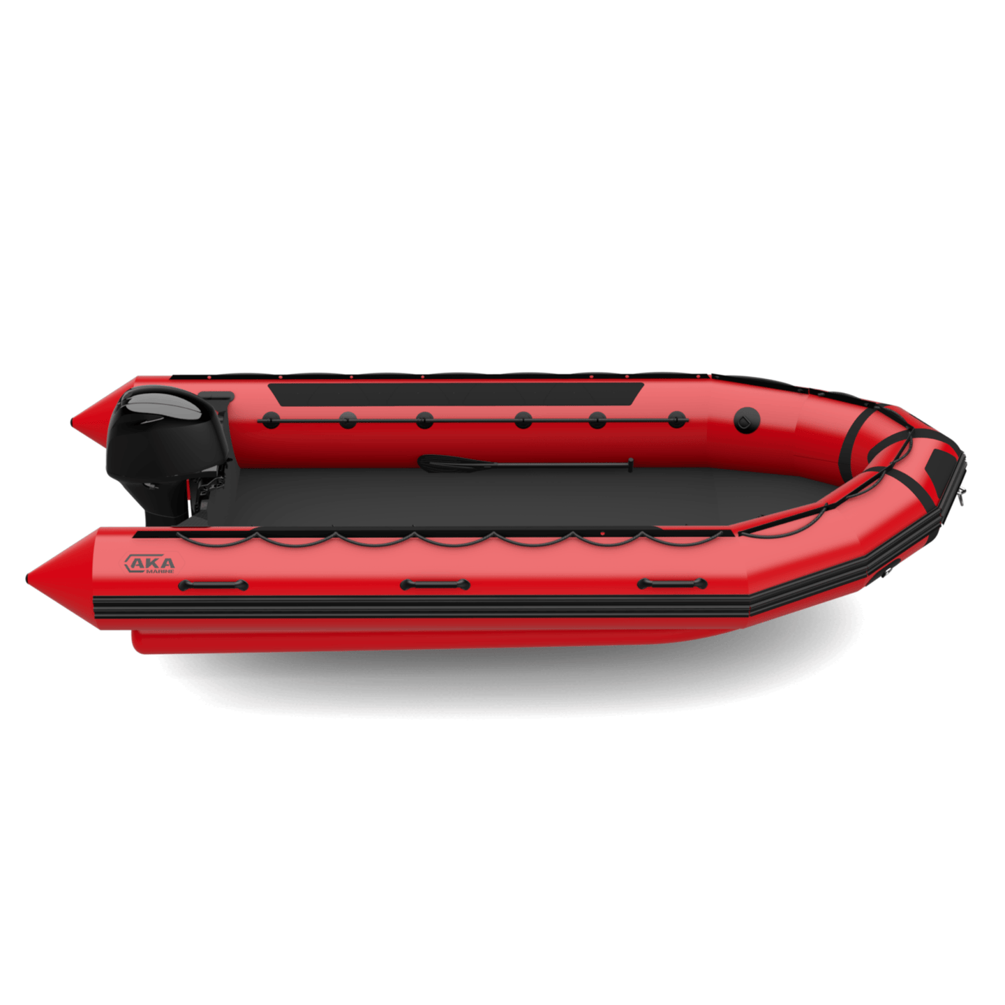 heavy-duty werkboot AKA Marine F53H-C 5,30 m Neopreen Hypalon rood 
