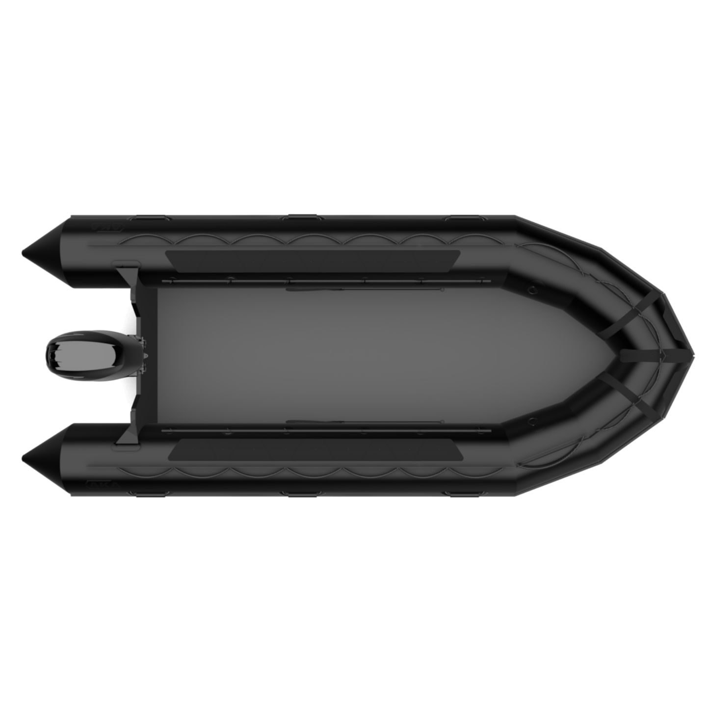 heavy-duty werkboot AKA Marine F53H-C 5,30 m Neopreen Hypalon zwart