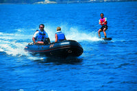 Bombard Commando C4 - rubberboot met aluminium vlonderdelen deelbare houten kiel