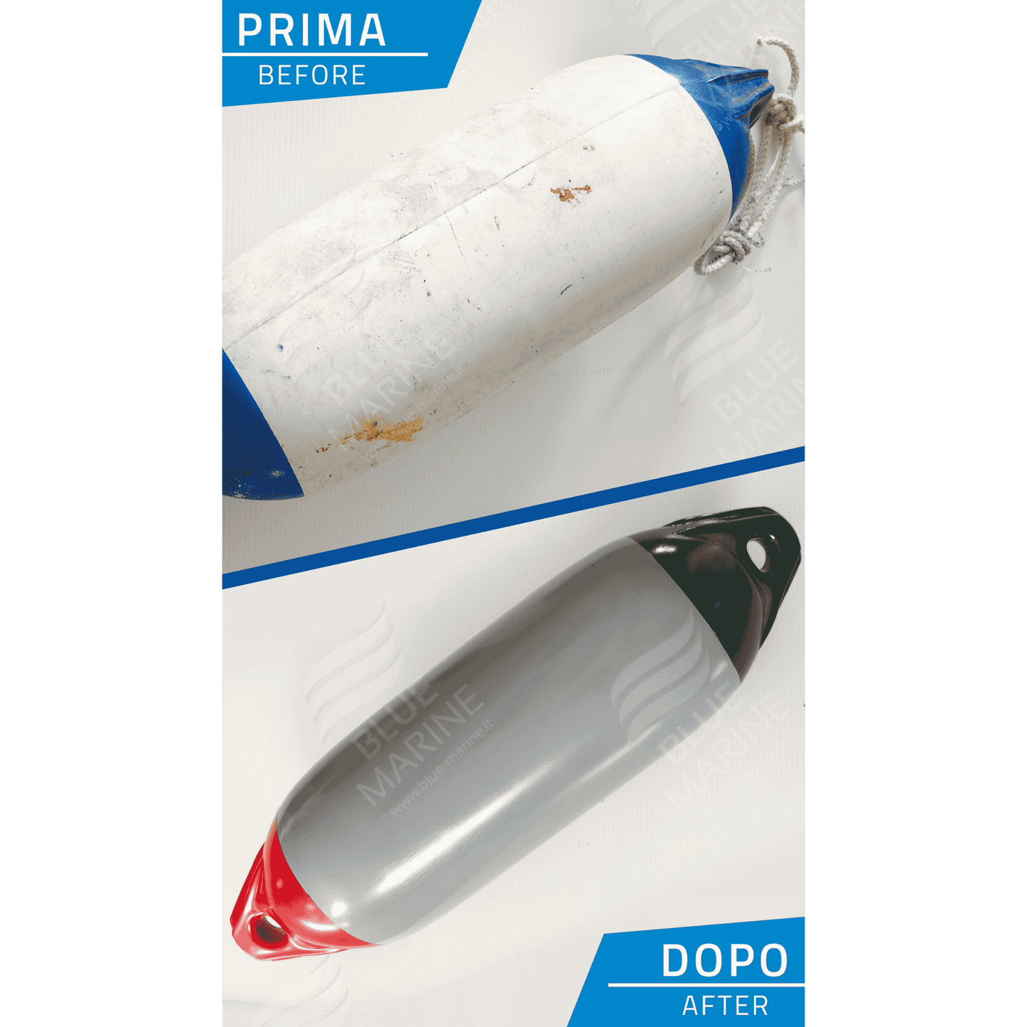 flexibele rubberbootverf - elastic gum paint - Blue Marine