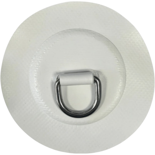 Zodiac Online Shop Z6127 witte PVC D-ring van 25mm met RVS oog voor rubberboten