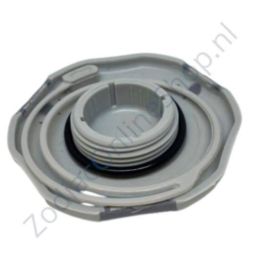 Z67395 - lockkåpa - halvinfällt ventilsystem grå - ny ventiltyp