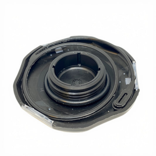 Z67300 - lockkåpa - halvinfällt ventilsystem svart - ny ventiltyp