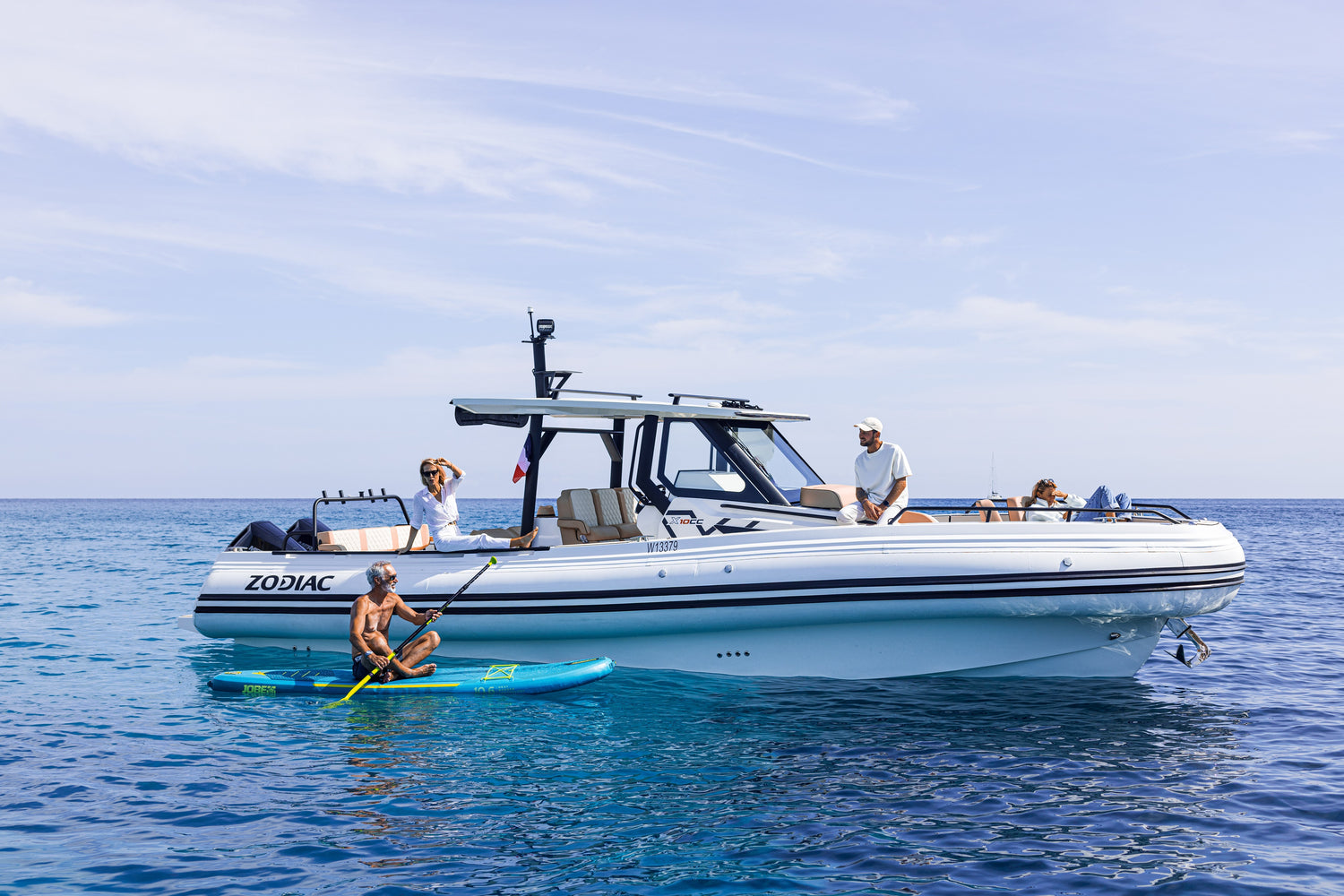 Zodiac X10CC Center Console RIB boat