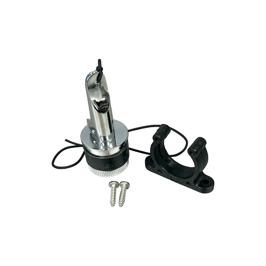 Z67070 - Self-draining stop stainless steel D34 kit including holder and feed-through