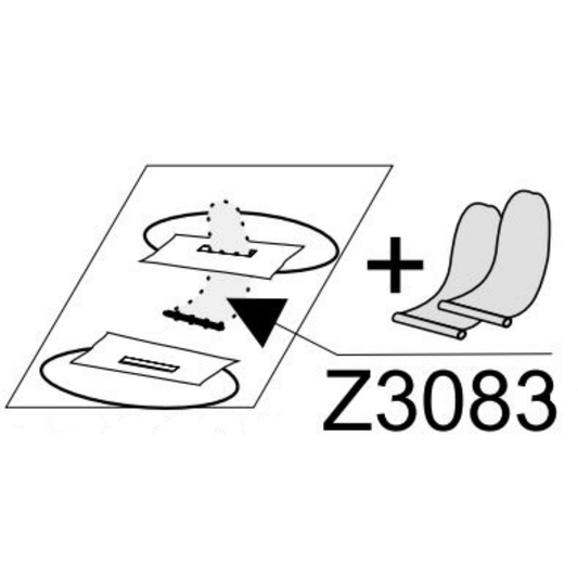 Z3083 - seat plank mounting for older Cadet models